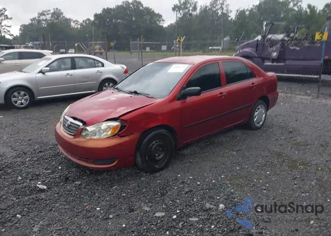2007 Toyota Corolla Ce из США, поврежденный, VIN 1NXBR32E17Z930352
